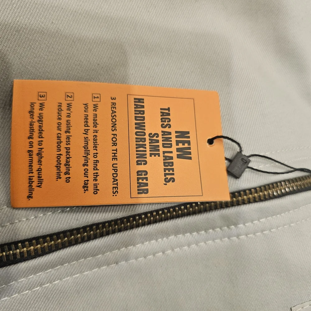 Carhartt Gray and Black Jacket with NY Logo - Picture 8 of 11